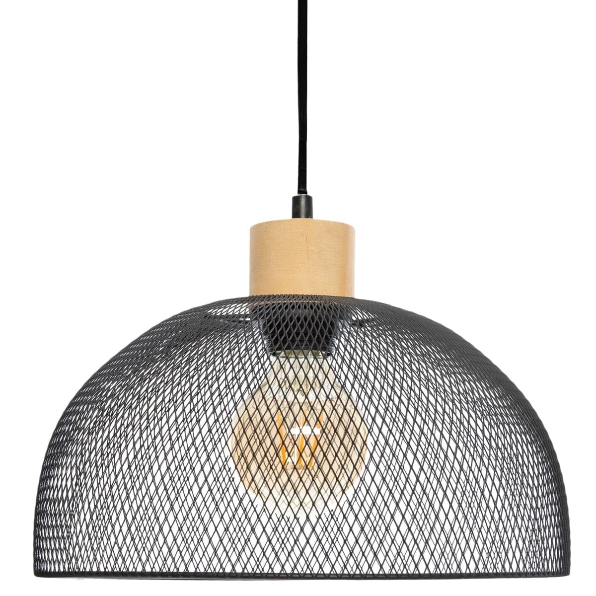 Lampa sufitowa nad stół loft ZELLY, Ø 30 cm