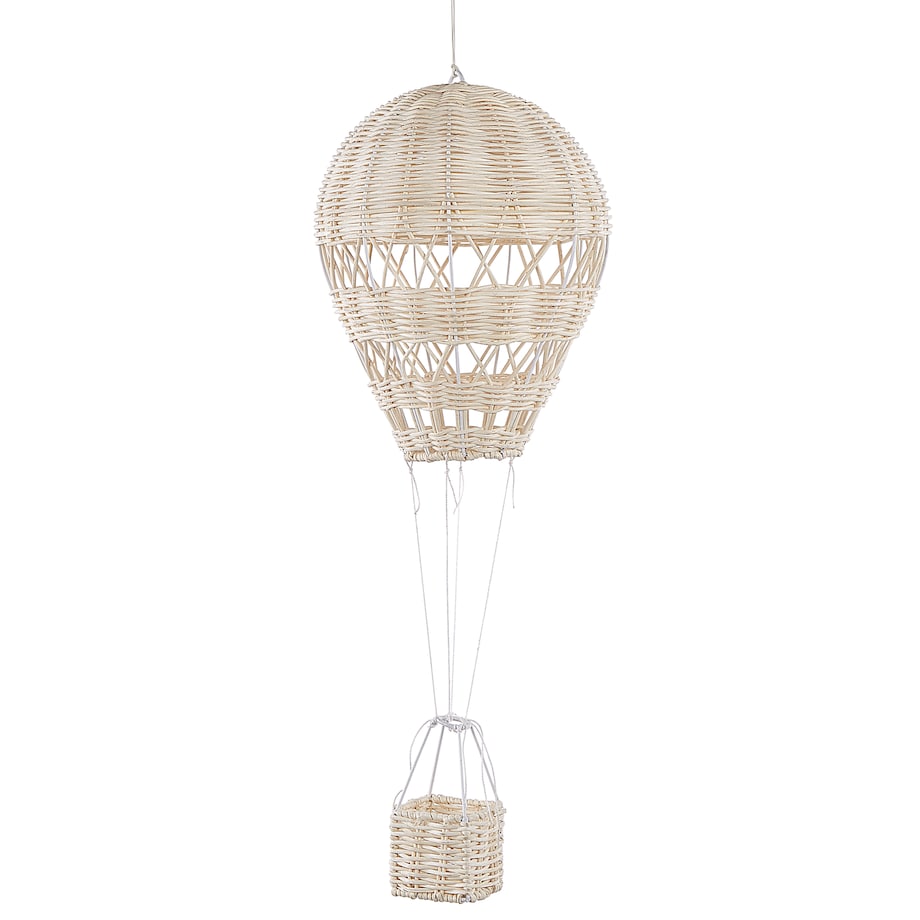 Dekoracja ścienna Balon BEMBA 60 cm Rattan Naturalny