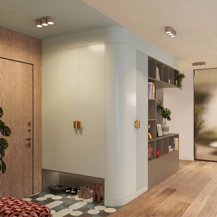 Plafon AURA 3 taupe Gx53