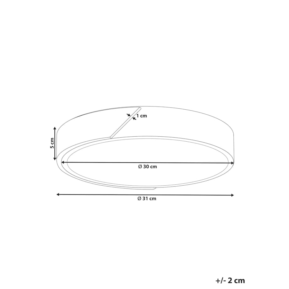 Lampa sufitowa LED metalowa szara z jasnym drewnem PATTANI