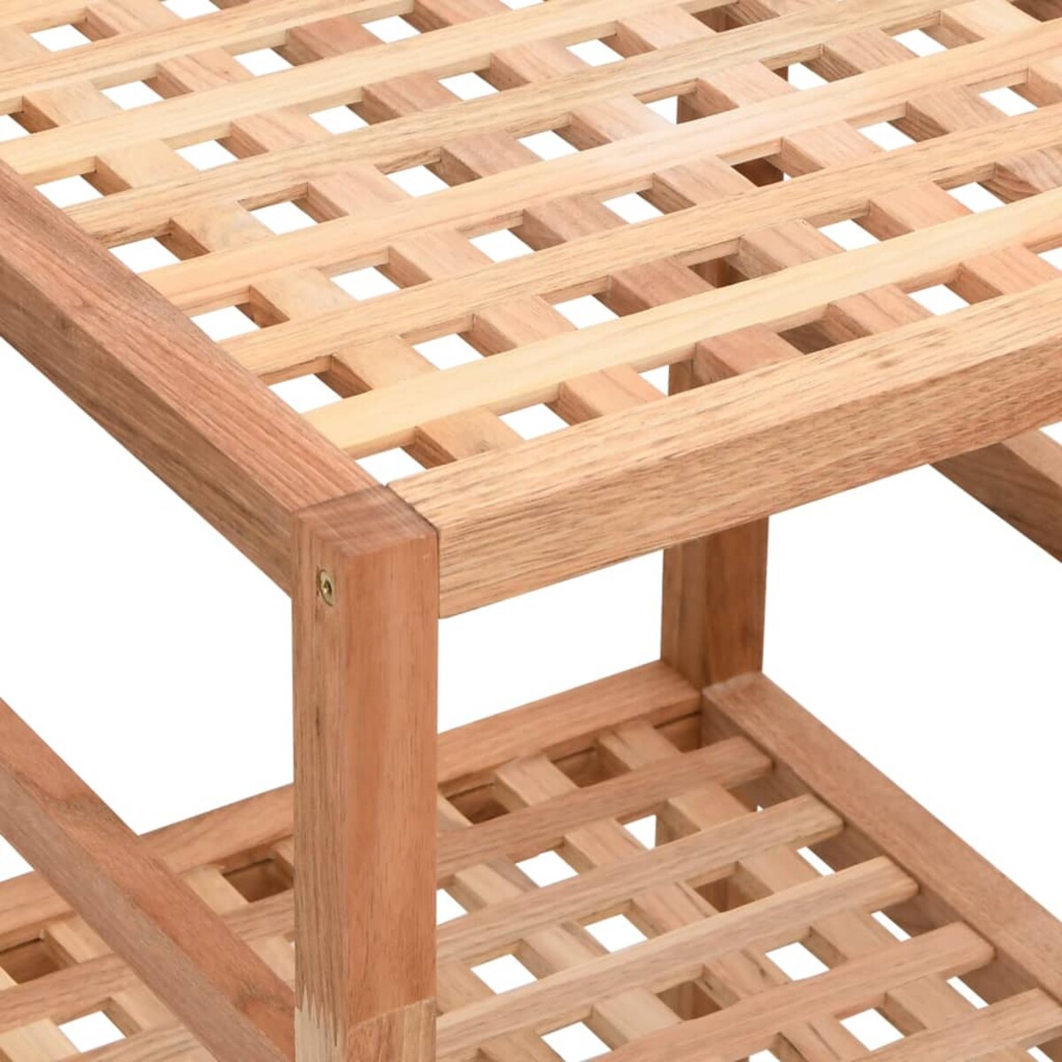 vidaXL Regał łazienkowy, 35,5x35,5x79 cm, drewno orzecha włoskiego