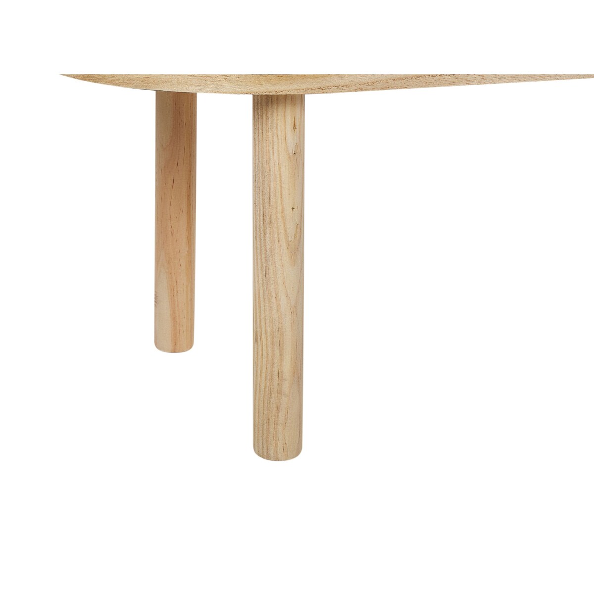 Szafka dwudrzwiowa drewniana 75 cm jasna MANARA