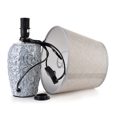 LETI RUSTIC Lampa stołowa 9x9x31cm