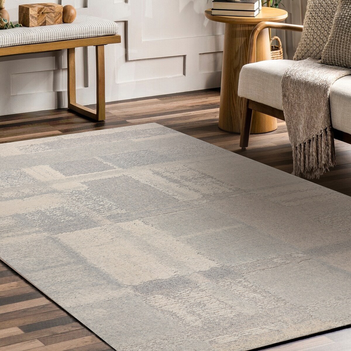 Dywan FLUX 461.43.AE110 wełniany OSTA - 80x140 cm