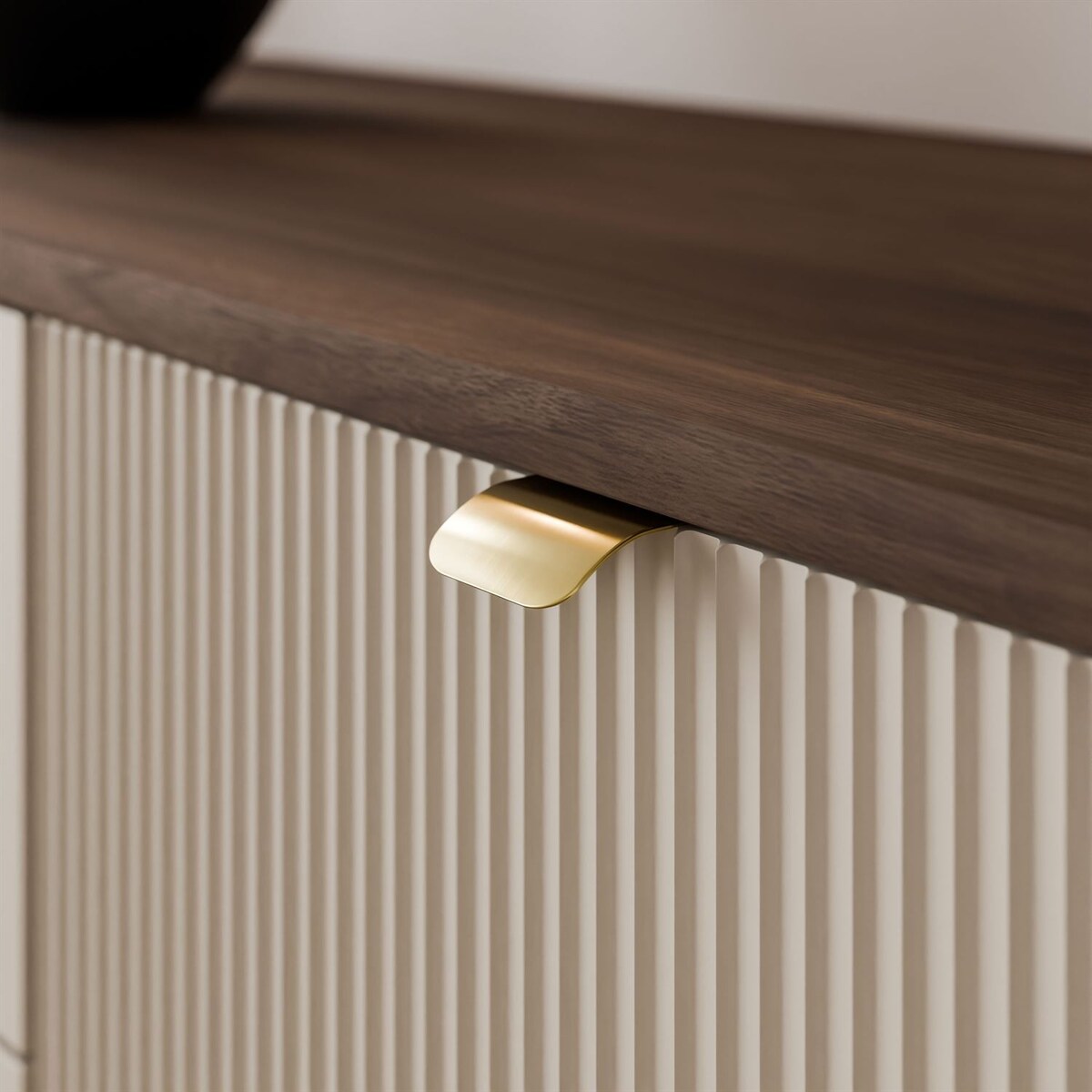 Komoda do przedpokoju AUTUMN 1D6S z sześcioma szufladami, kaszmir / orzech