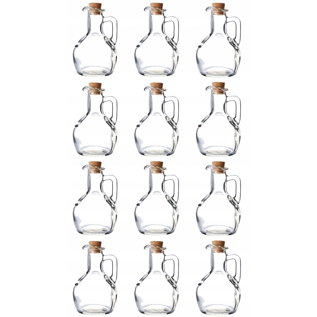 POJEMNIK BUTELKA NA OLIWĘ OLEJ OCET 12 x 165 ml