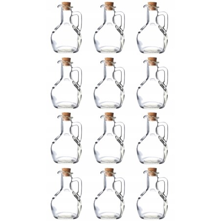 POJEMNIK BUTELKA NA OLIWĘ OLEJ OCET 12 x 165 ml