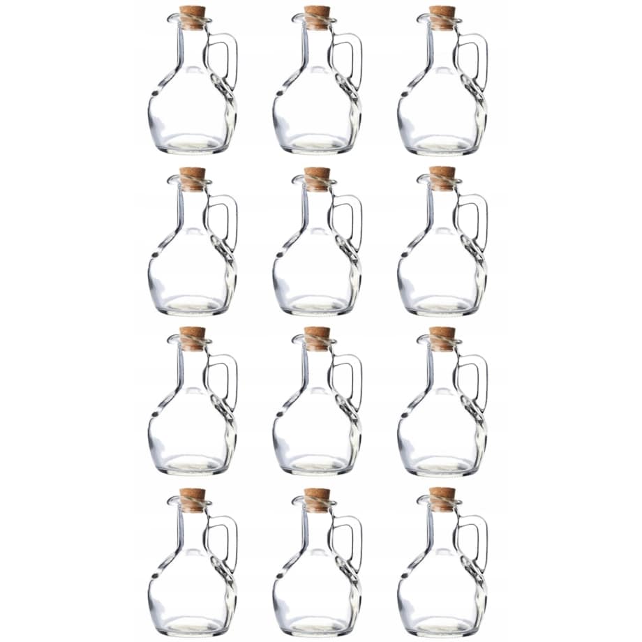 POJEMNIK BUTELKA NA OLIWĘ OLEJ OCET 12 x 165 ml