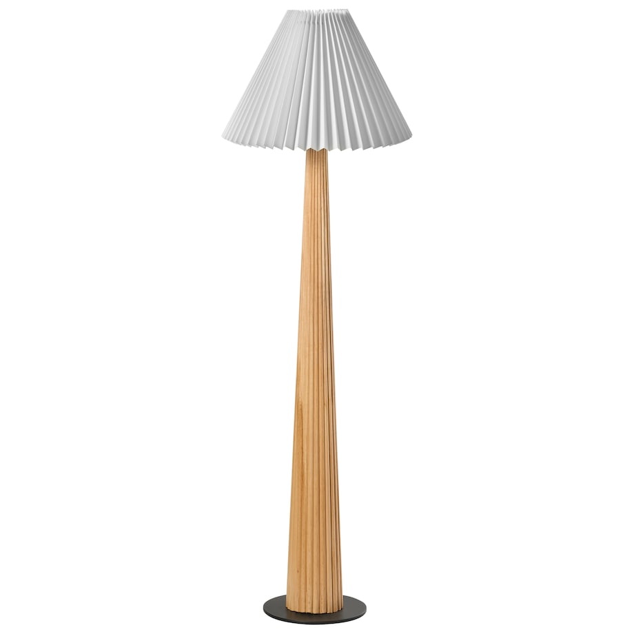 Lampa podłogowa ALIGIDE Drewno Naturalny