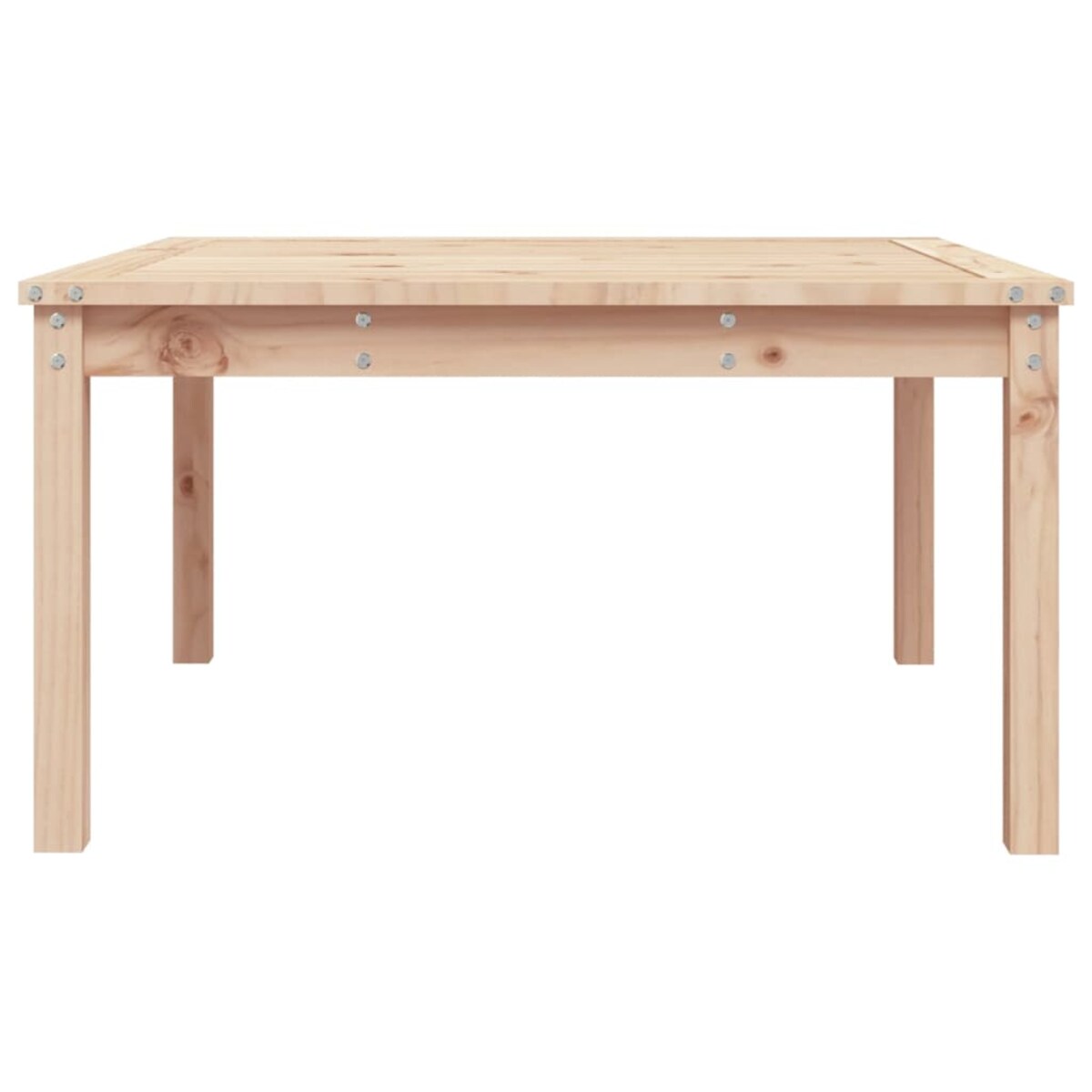 vidaXL Stolik ogrodowy, 82,5x82,5x45 cm, lite drewno sosnowe