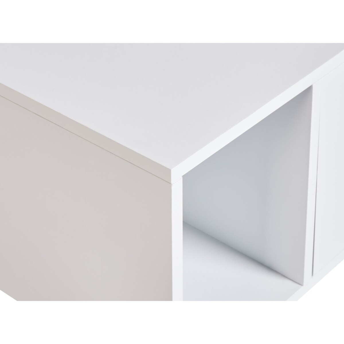 Wisząca szafka pod umywalkę CASCAVEL 80 cm Biały