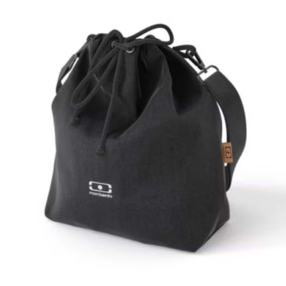 Lunchbag termiczny z paskiem Fresh Black, 5700 ml, Monbento