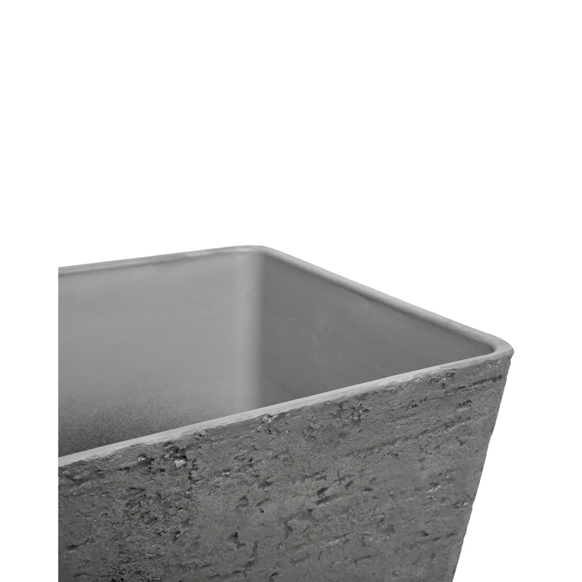 Doniczka 49 x 49 x 53 cm szara DELOS