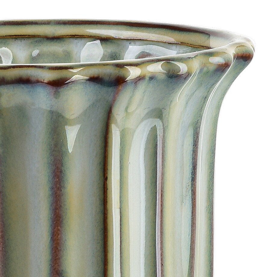 TENOS DARK Wazon 13.5x12.5x20cm