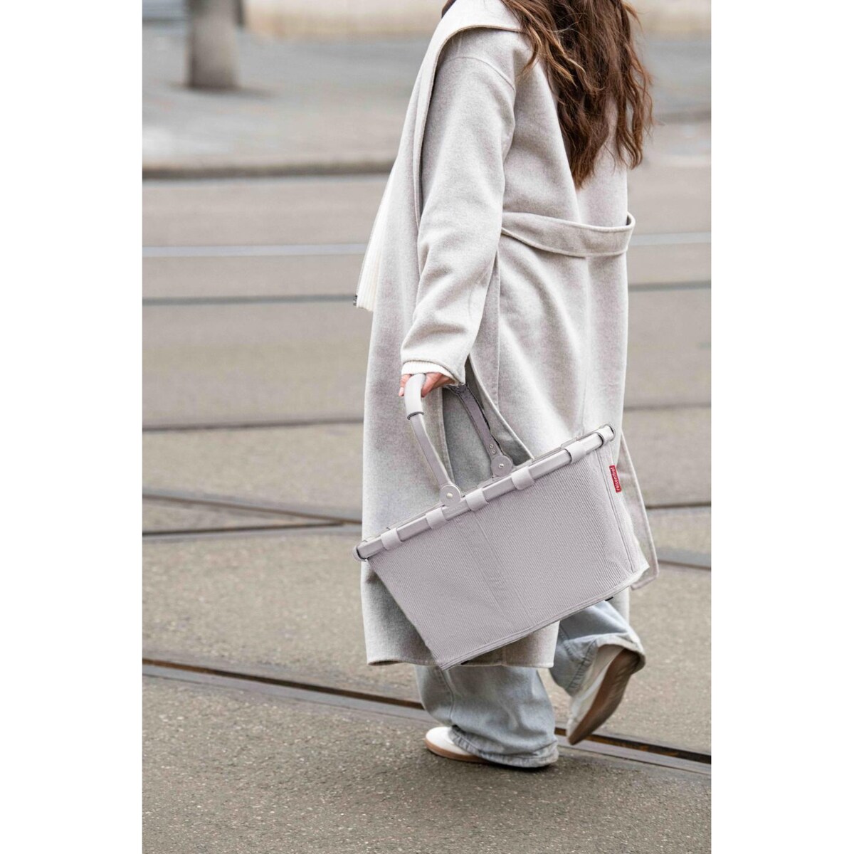 Koszyk CARRYBAG, cord grey