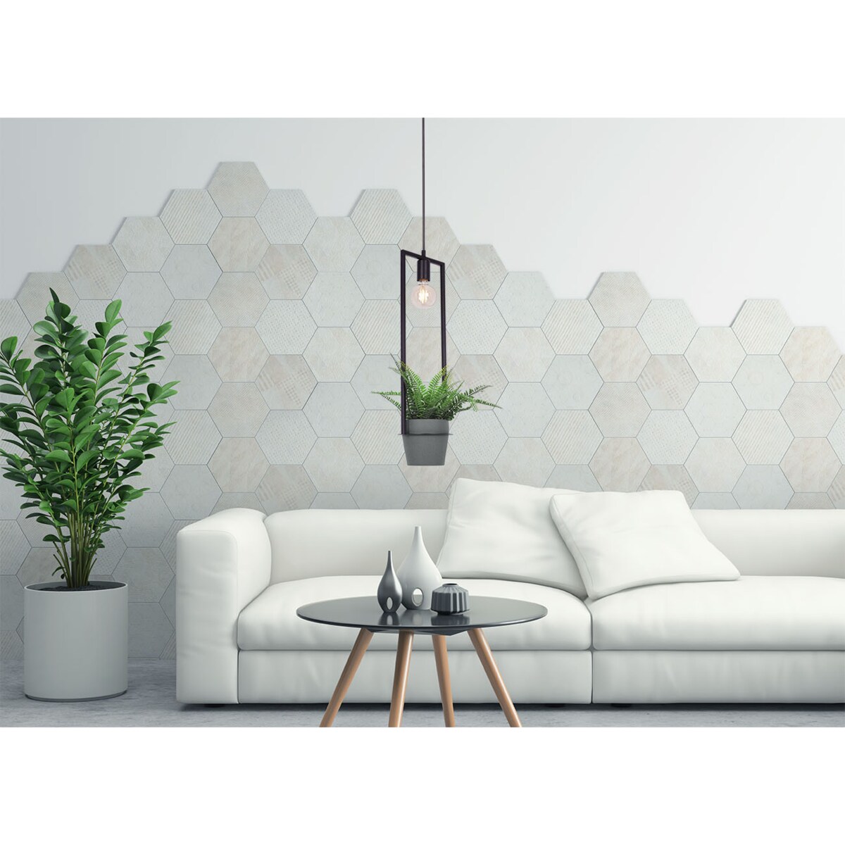 Lampa wisząca z kwietnikiem K-4038 z serii ESTERA