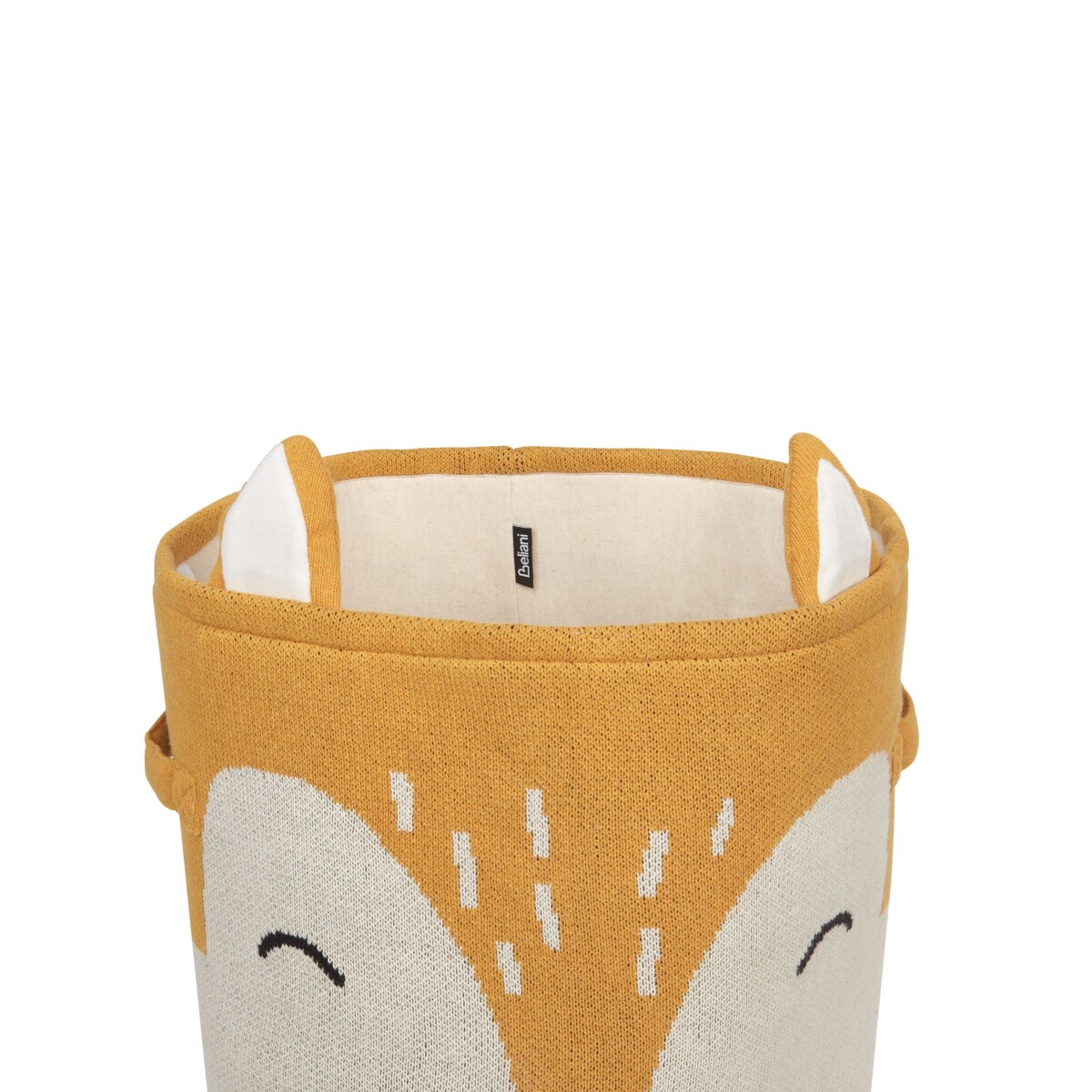 Kosz bawełniany lisek beżowo-pomarańczowy HARRORI