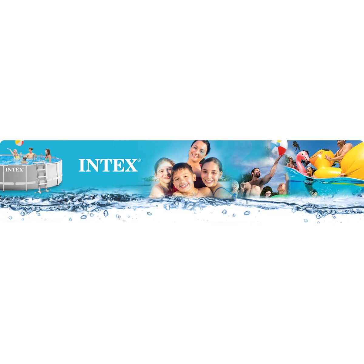 Basen ogrodowy stelażowy Intex 366x76 zestaw 16w1