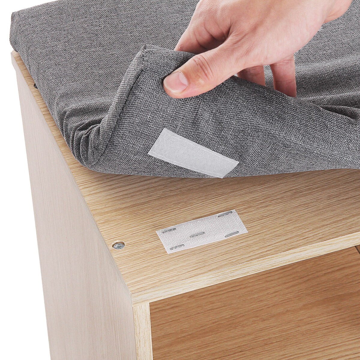 Szafka Na Buty Z Siedziskiem 104X30X48 Cm Dębowy