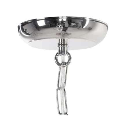 Lampa wisząca metalowa srebrna TYNE