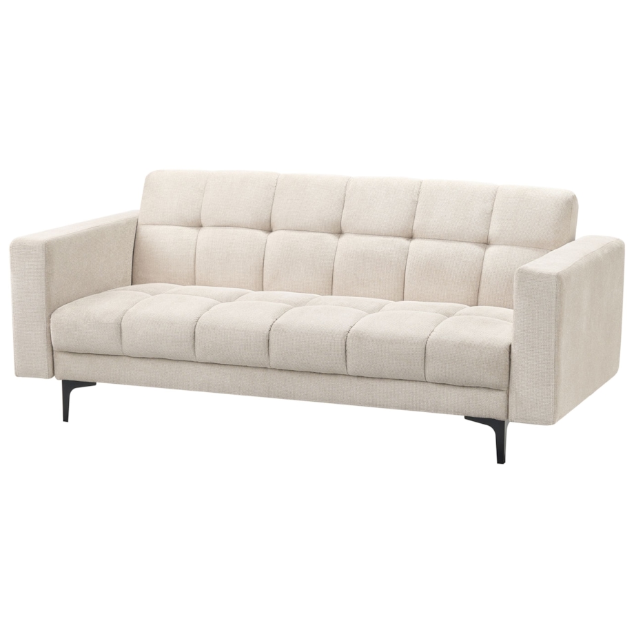 Sofa rozkładana beżowa ALNES