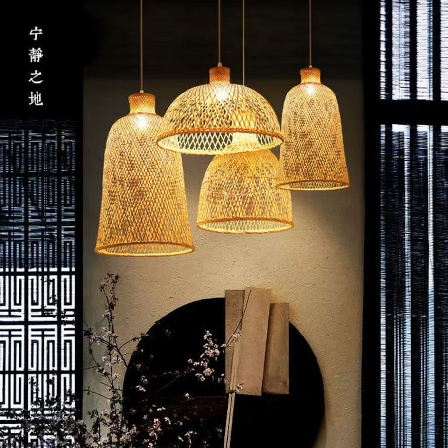 Lampa wisząca pleciona Boho APP1633-1CP