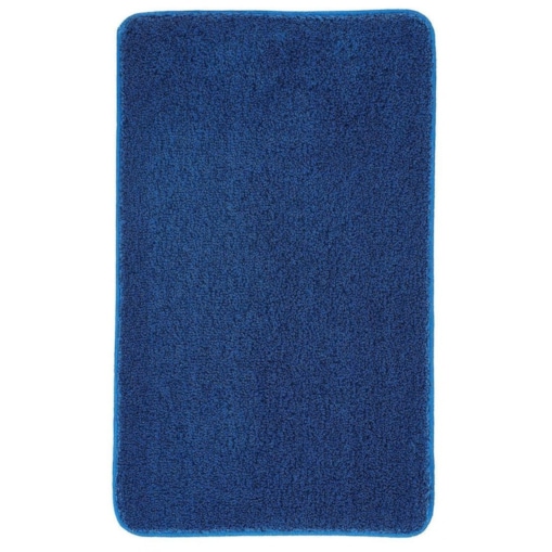 Kleine Wolke Relax Dywanik łazienkowy niebieski 60x100 cm wysokie runo