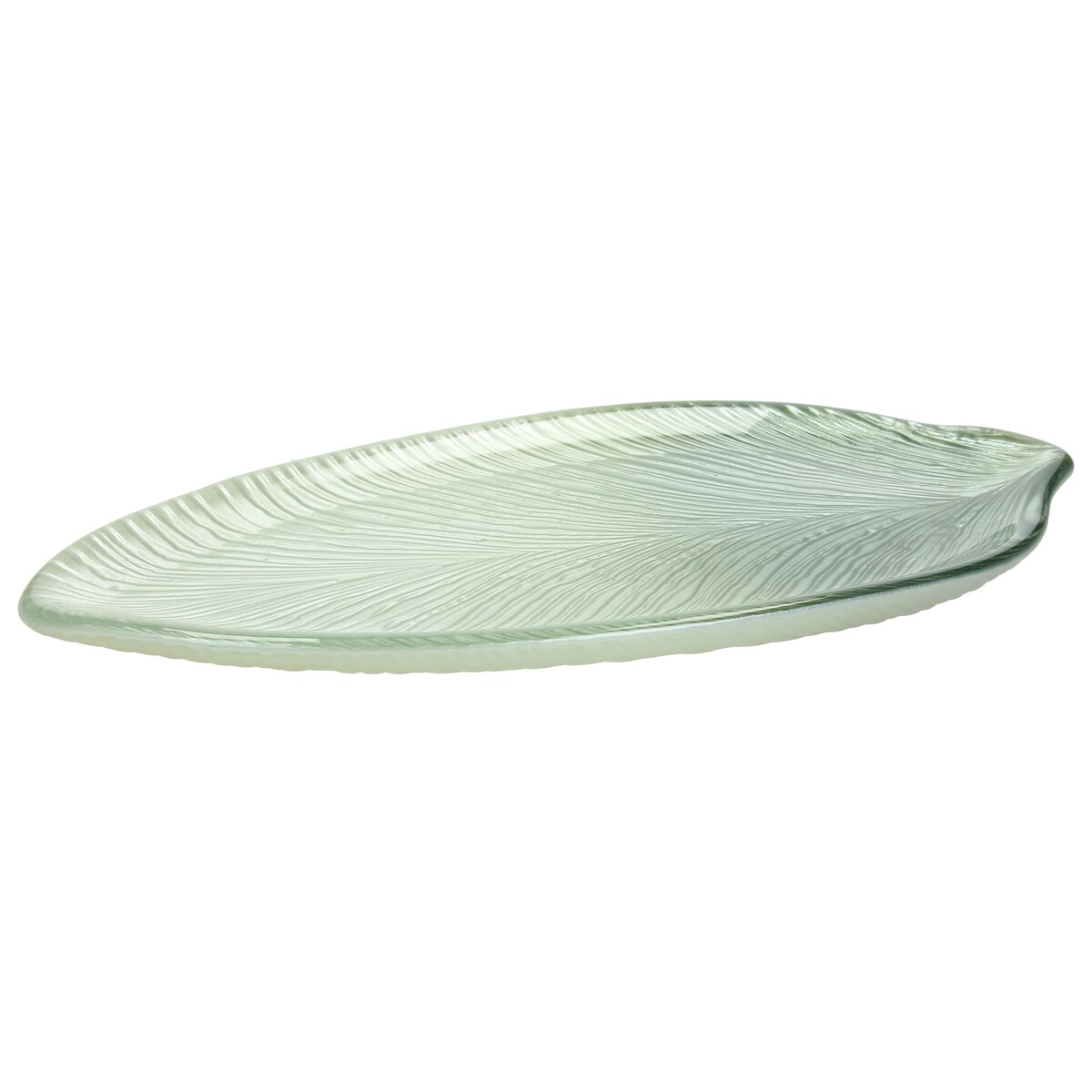 LEAF GREEN TALERZ 30 CM