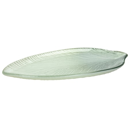 LEAF GREEN TALERZ 30 CM