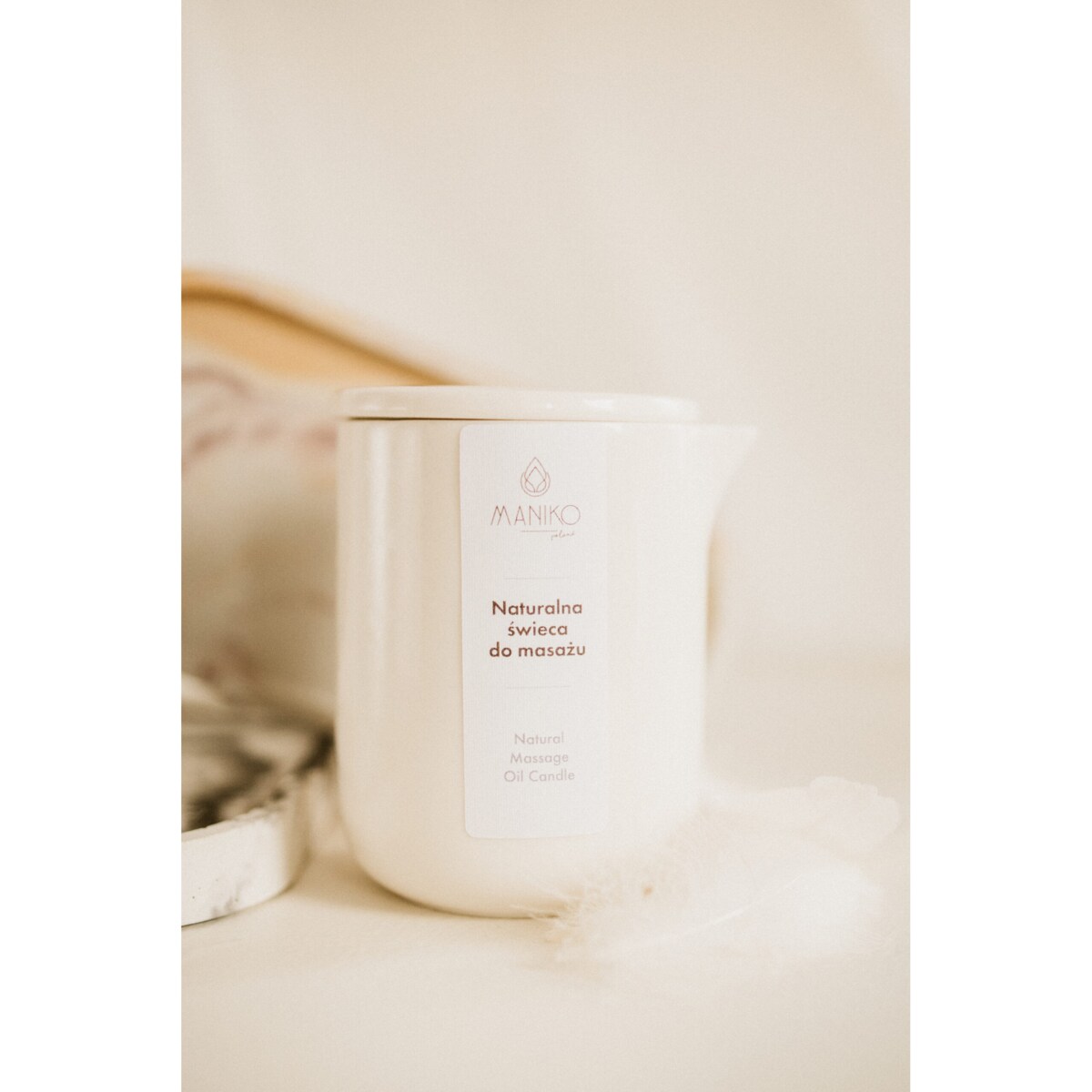 Naturalna świeca do masażu Natural Massage Oil Candle