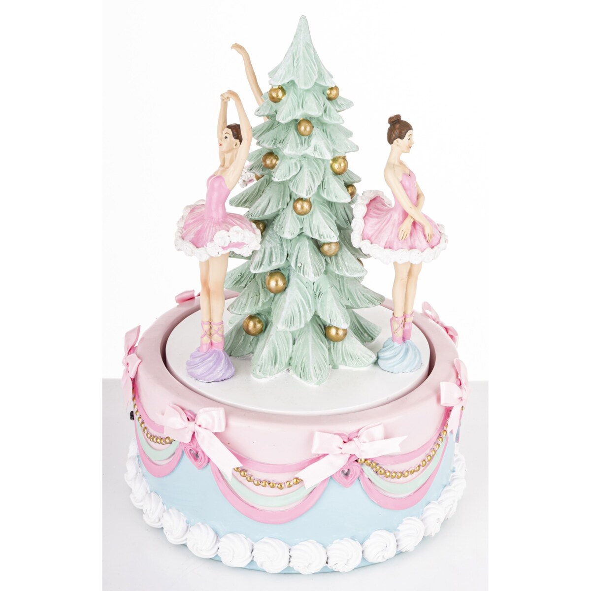 Dekoracja - karuzela LED z pozytywką 32x22,5x22,5 cm 3 BALLERINE