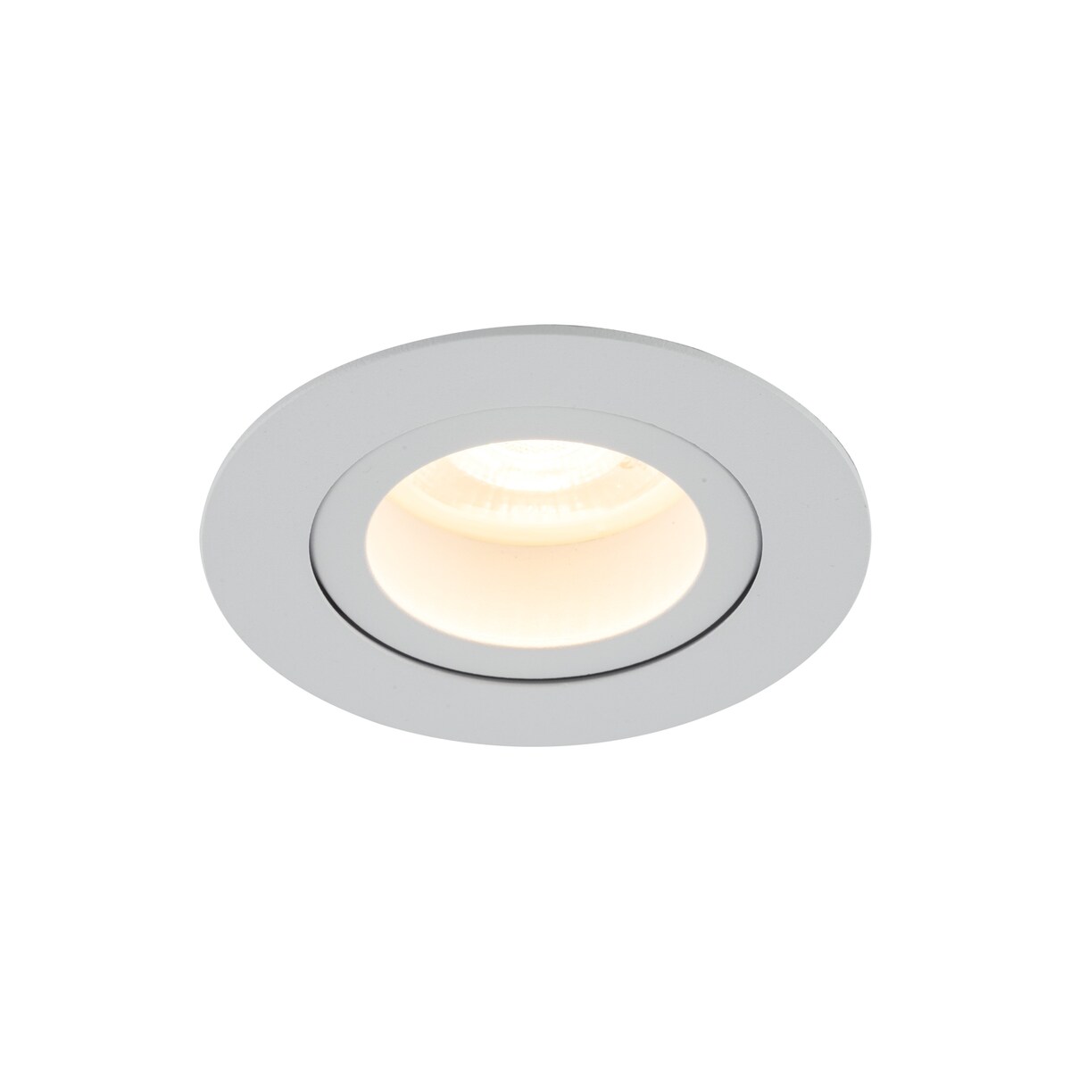 TK Lighting AURA WHITE 10572 oprawa wpuszczana łazienkowa IP65 GU10 biała ruchoma