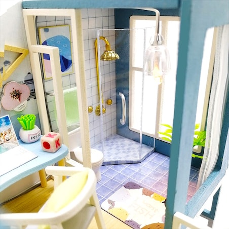 Miniaturowy domek - Hiszpańska riviera