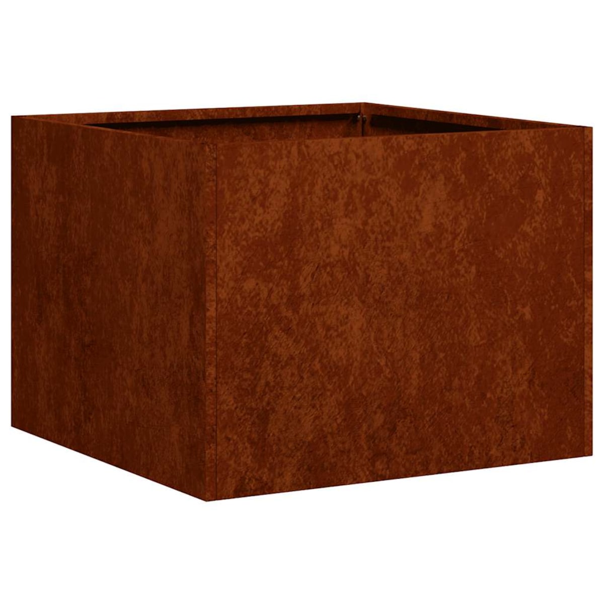 vidaXL Doniczka Rusty 40x40x30 cm Stal nierdzewna