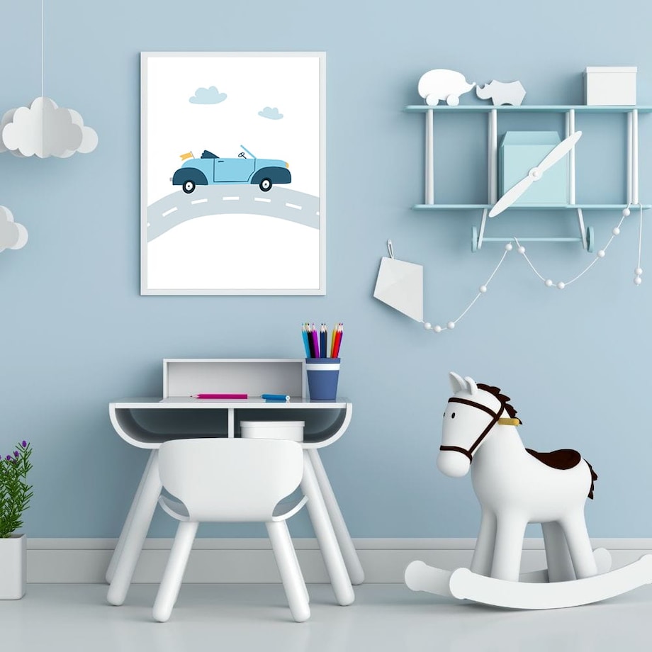 plakat samochodzik 2 21x30 cm