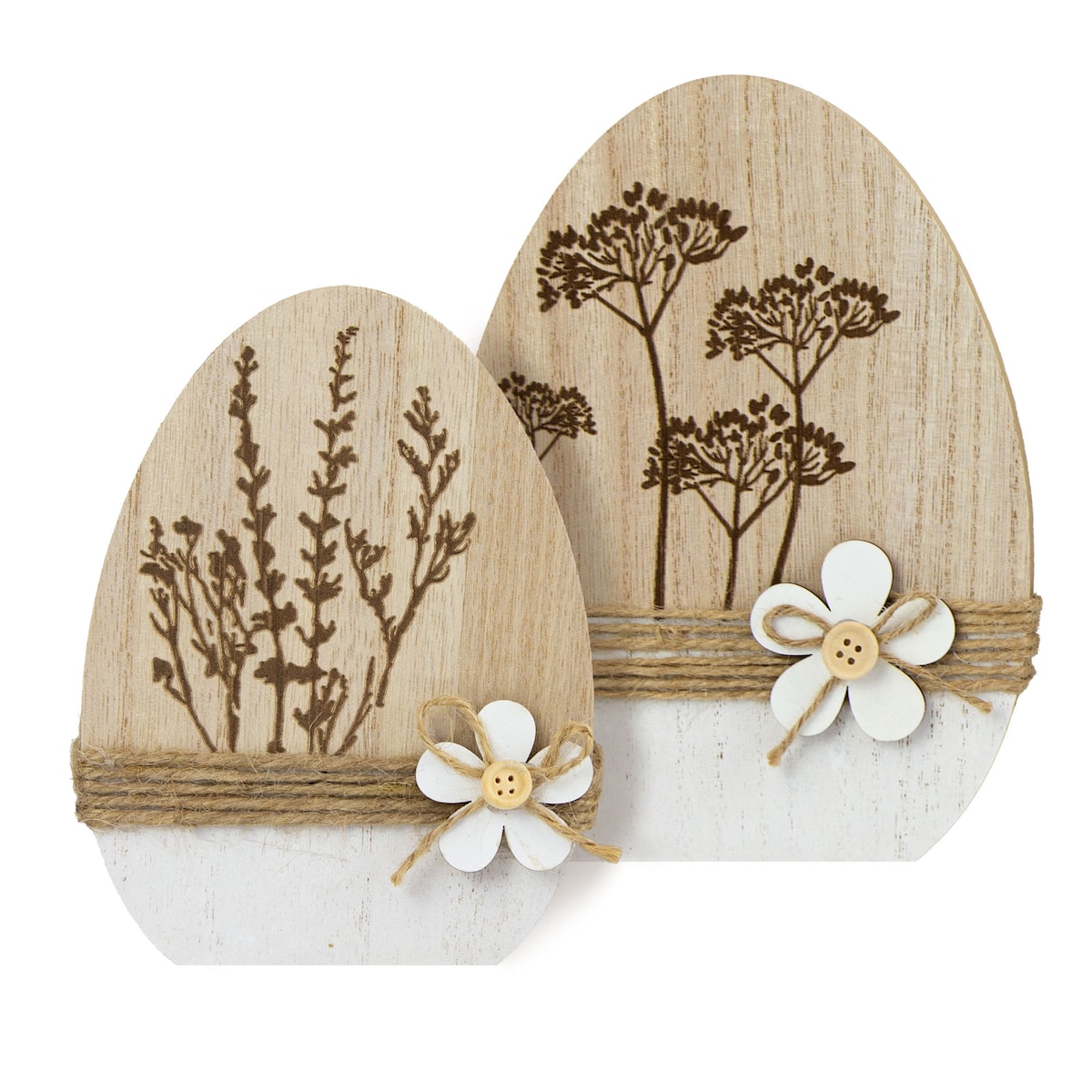 Ozdoba Jajko Wielkanocne 20 Cm Dekoracja Pisanka Na Stół Drewniane Koper