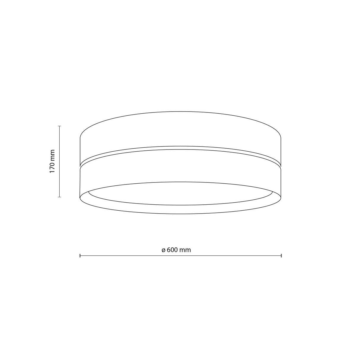 Lampa sufitowa TK Lighting CALMA 600 60 cm boho biała/rafia 4xE27 do salonu sypialni