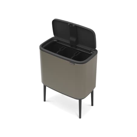 Kosz na śmieci Touch Bin Bo 3 x 11l platin 316104