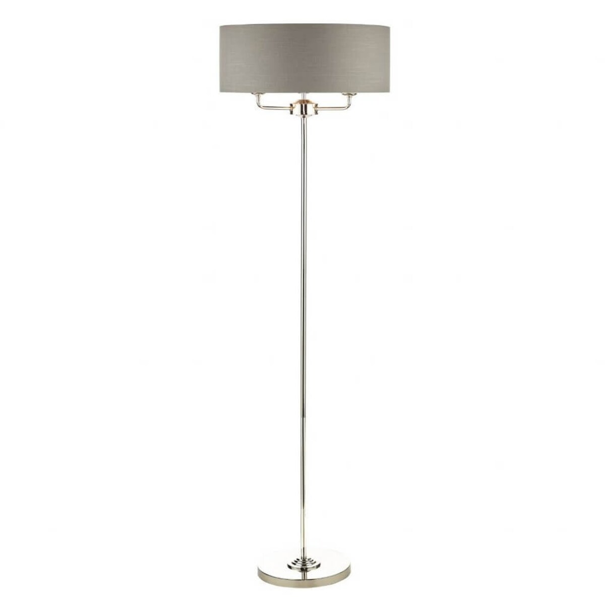 Sypialniana lampa podłogowa Sorrento LA3688866-Q Laura Ashley szara nikiel