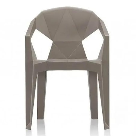 Krzesło MUZE ciemno szare