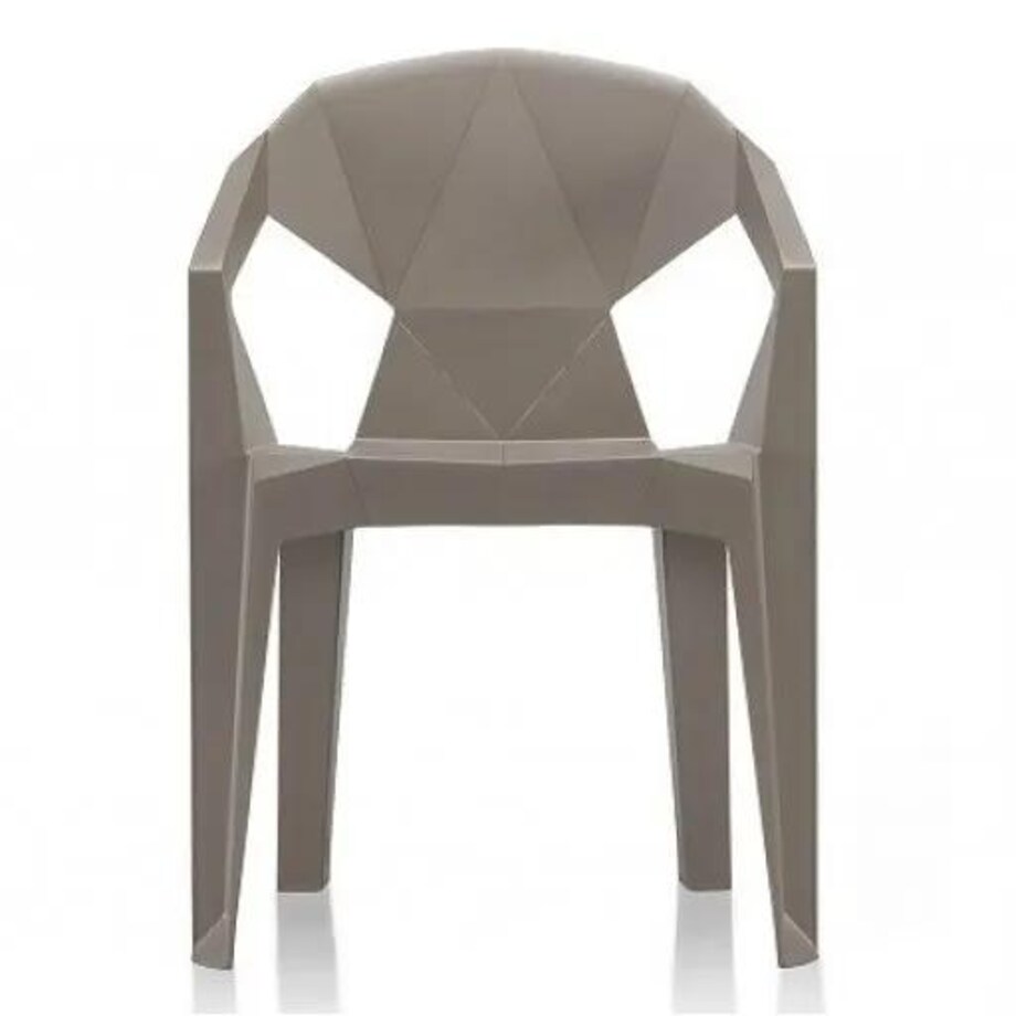 Krzesło MUZE ciemno szare