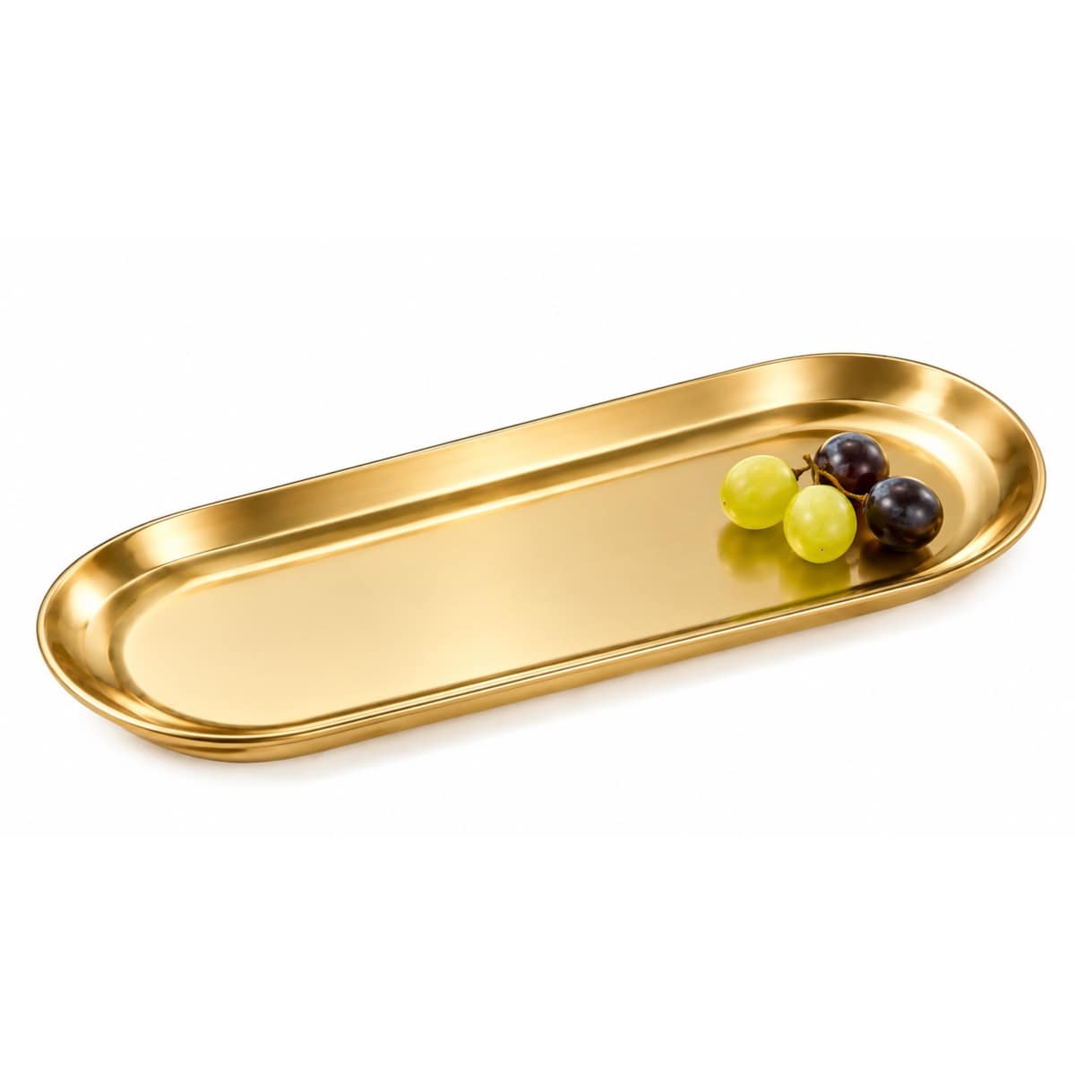 Taca dekoracyjna SHP MIDAS M złota metalowa 23 × 9 cm