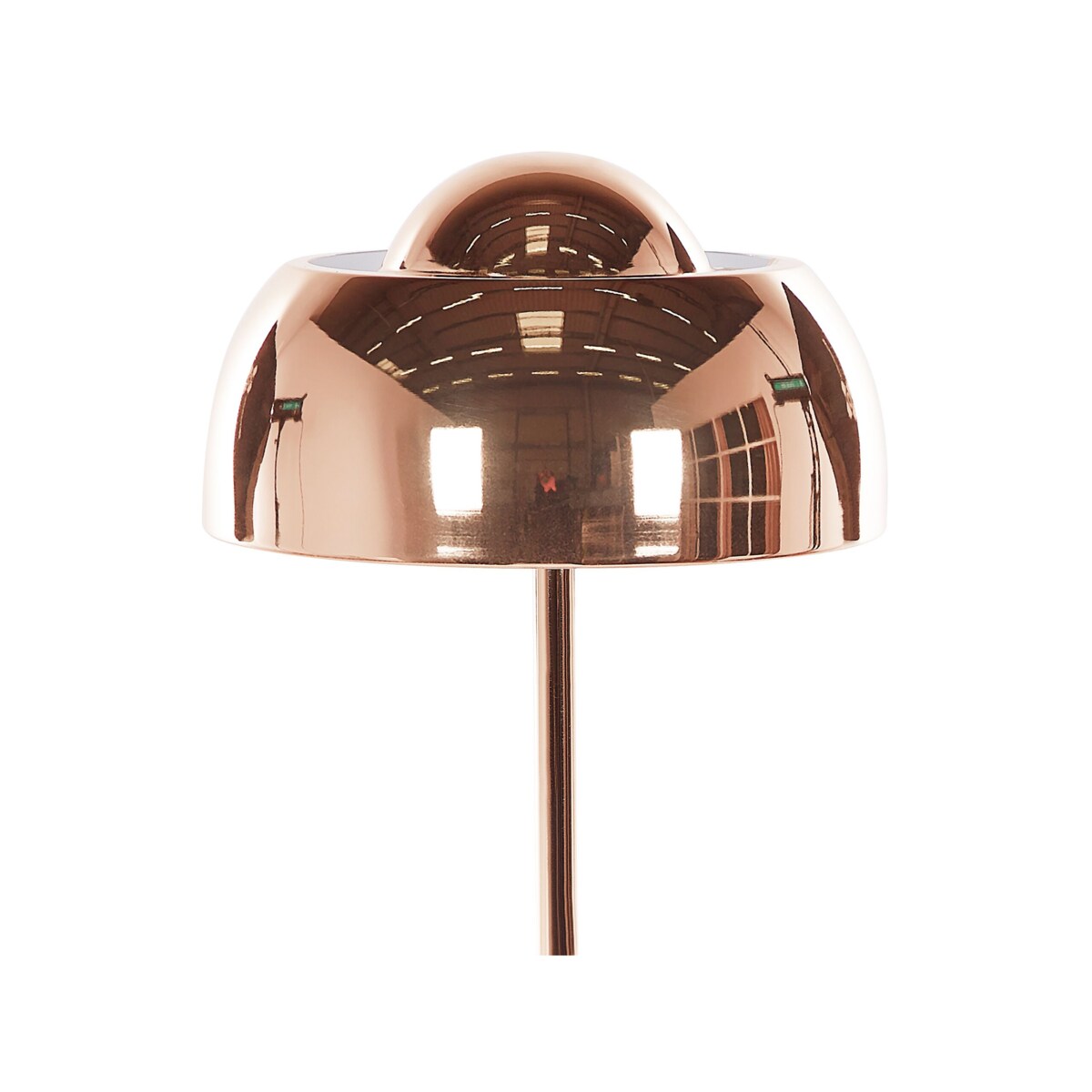 Lampa podłogowa metalowa miedziana SENETTE