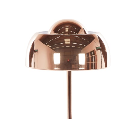 Lampa podłogowa metalowa miedziana SENETTE