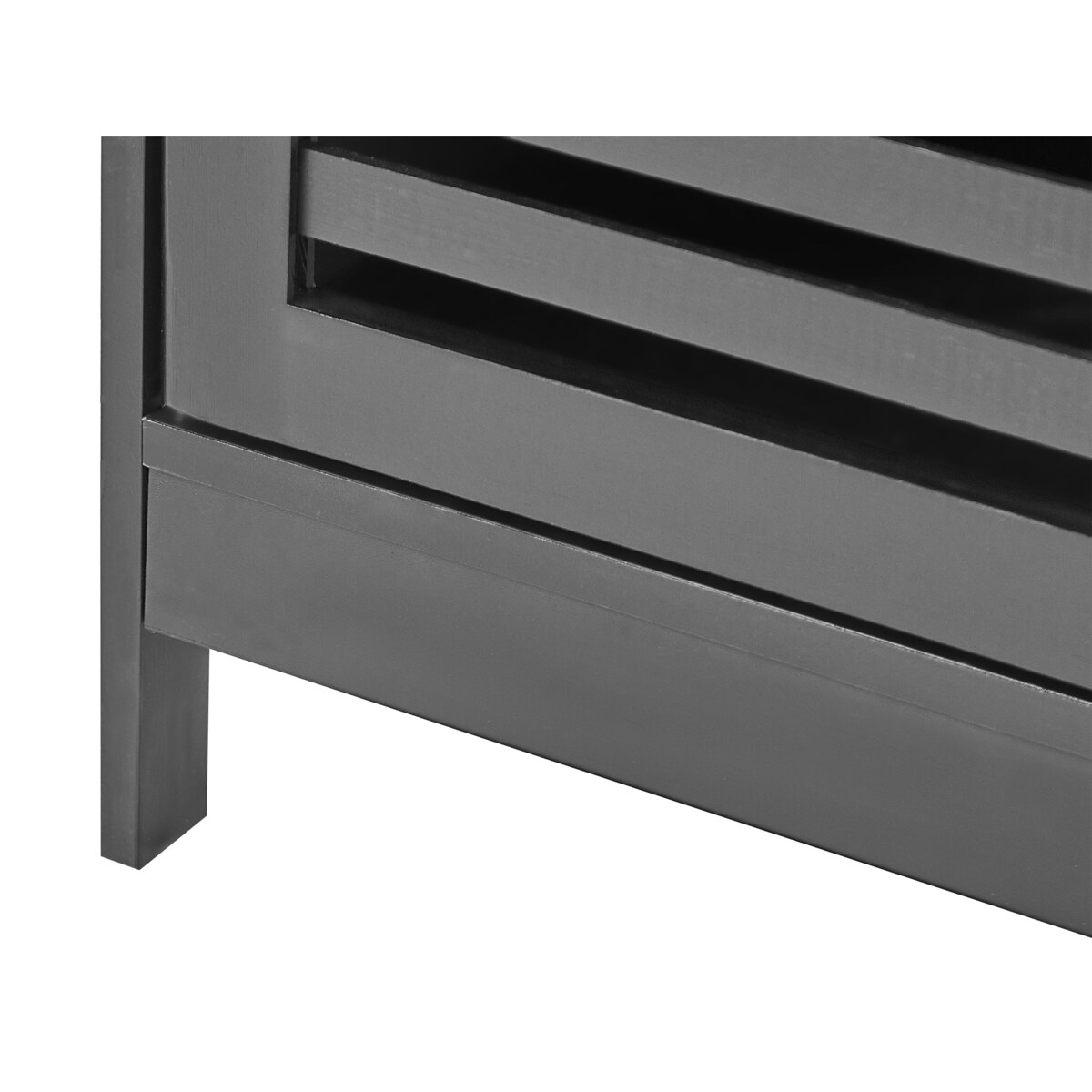 Szafka pod umywalkę MISSOULA Drewno bambusowe 60 cm Czarny