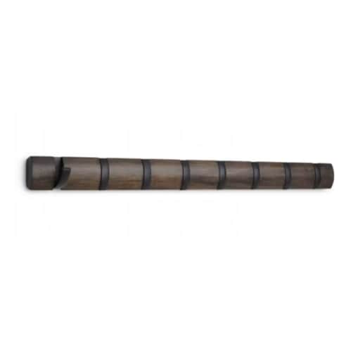 Listwa z 8 wieszakami (ciemnobrązowy) Flip Umbra