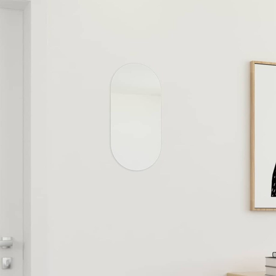 vidaXL Lustro, 40x20 cm, szklane