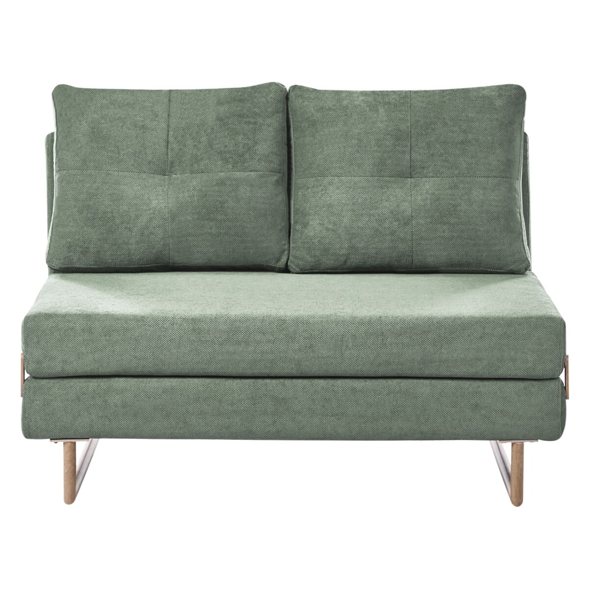 Sofa rozkładana dla 2 osób JERSLEV Jasnozielony
