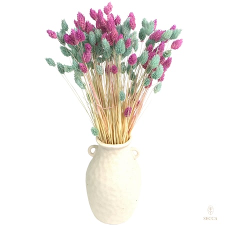 Zestaw suszonych traw - mięta/fiolet