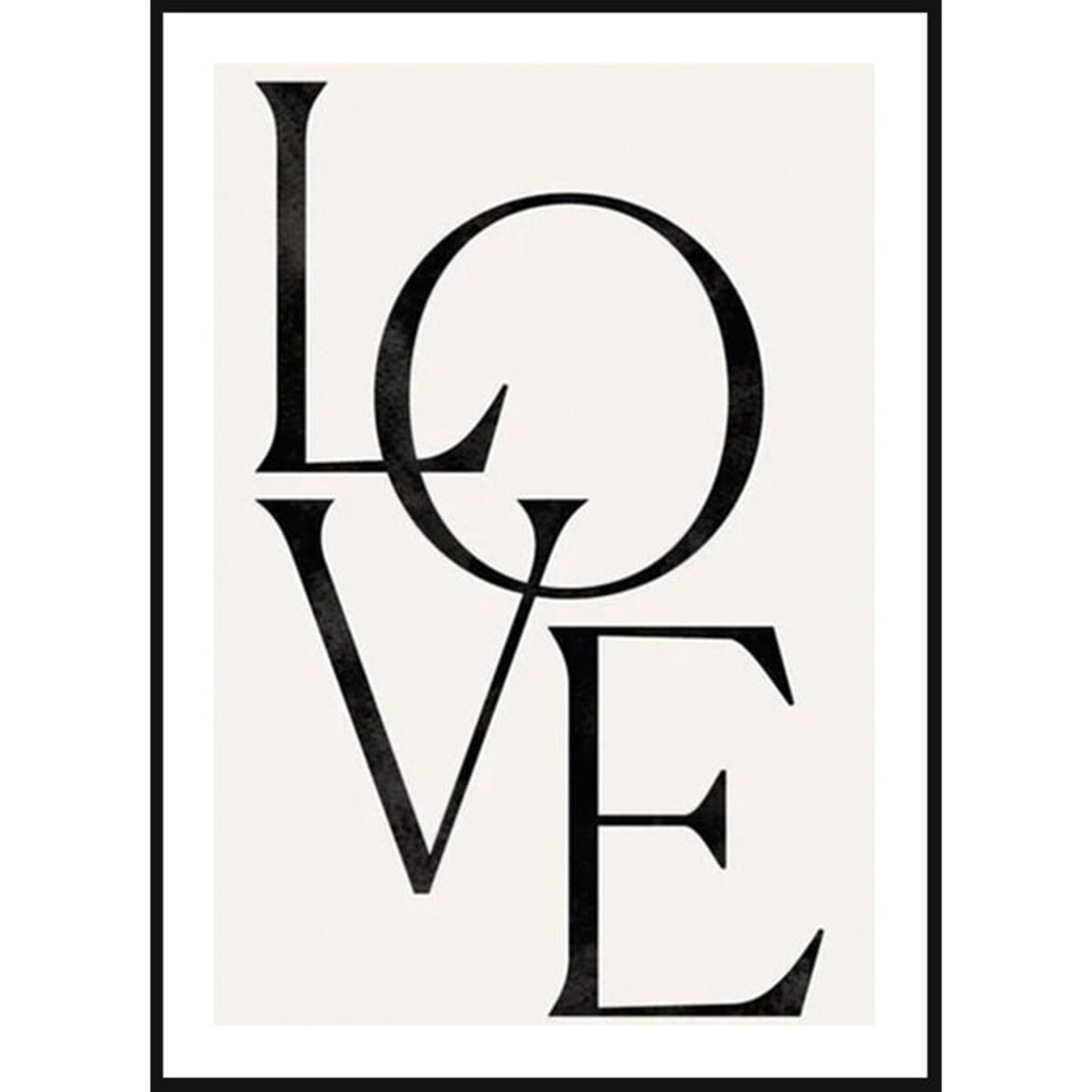 Poster Story, Plakat, Obraz - Love, wymiary 60 x 84 cm